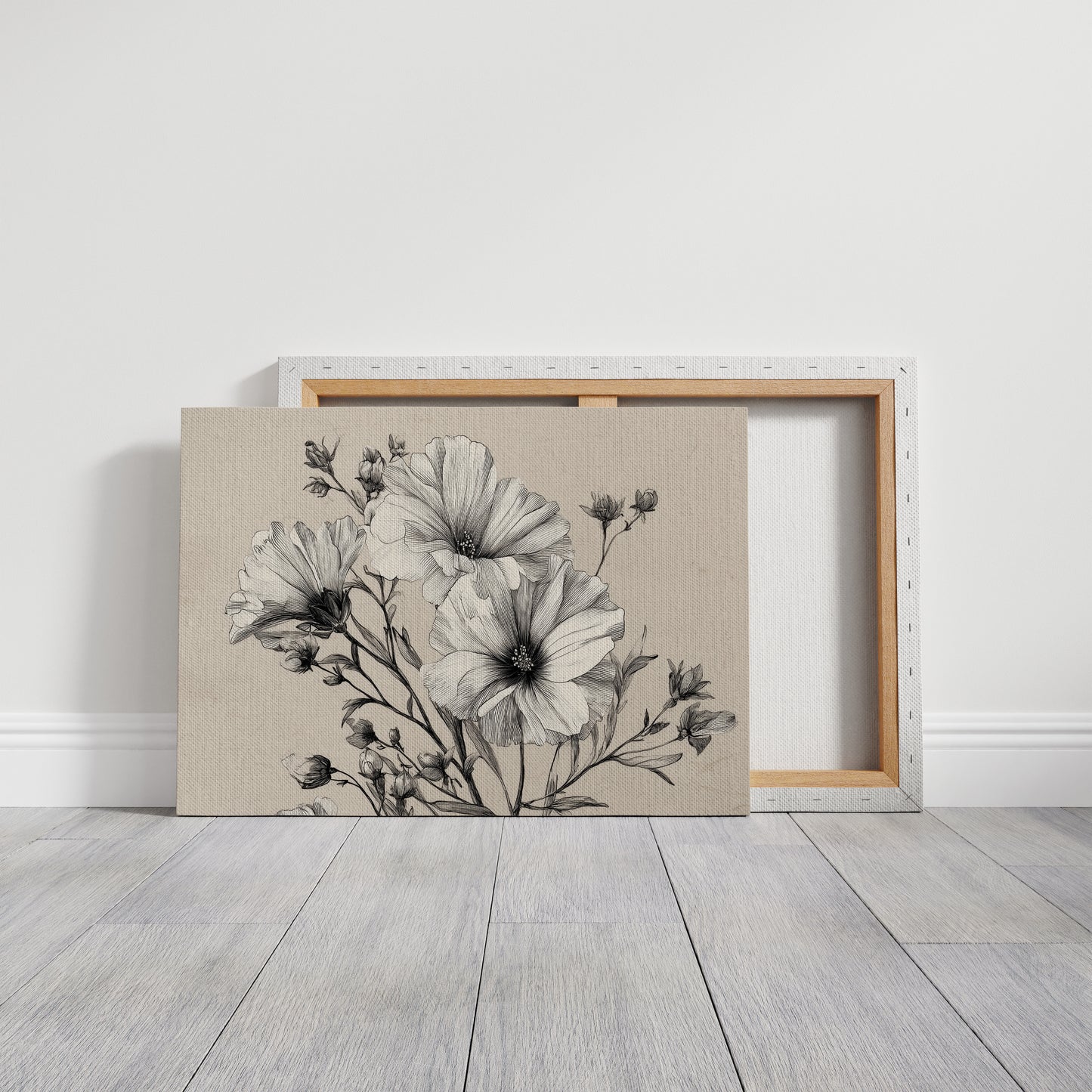 Cosmos Blooms In Graphite Grace