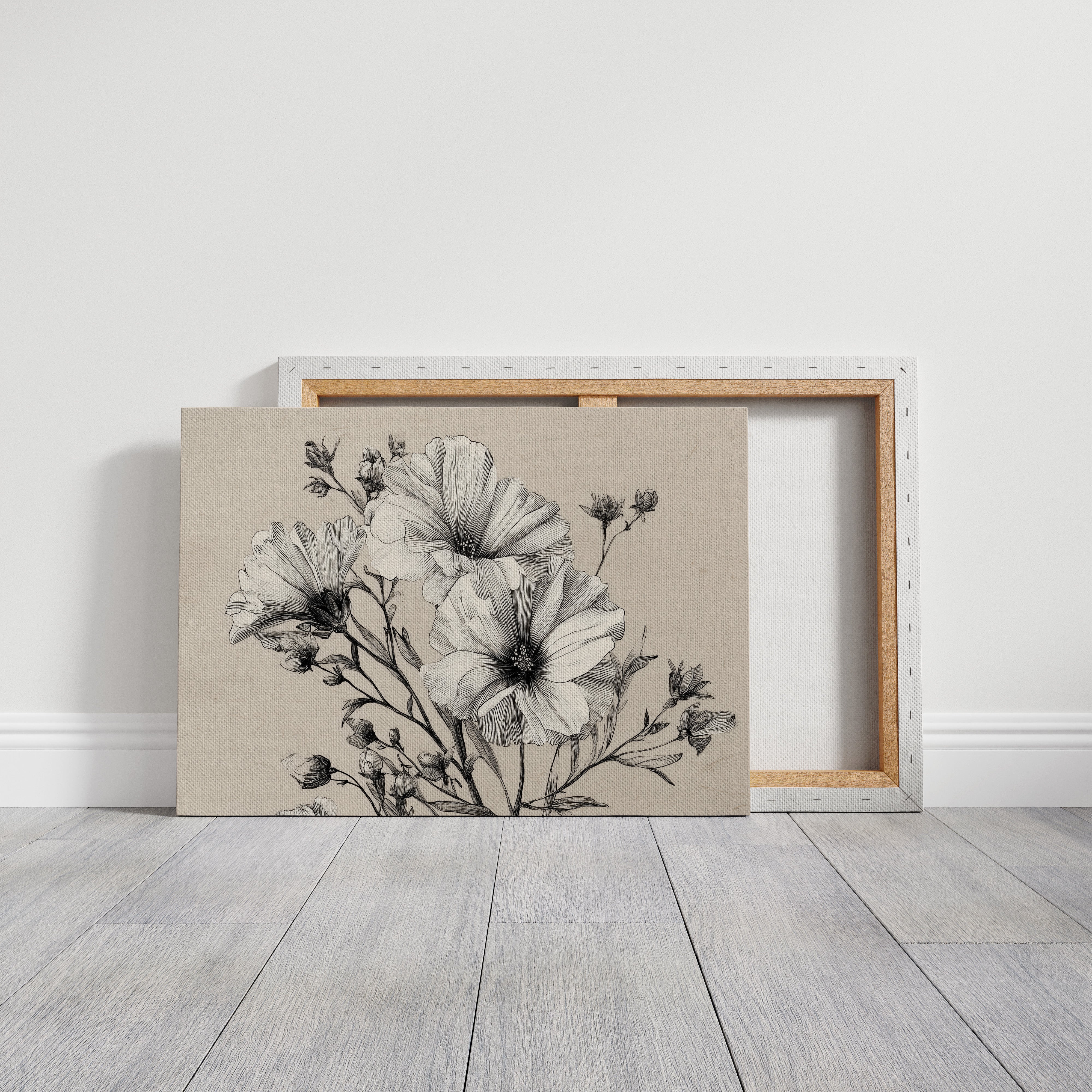 Cosmos Blooms In Graphite Grace