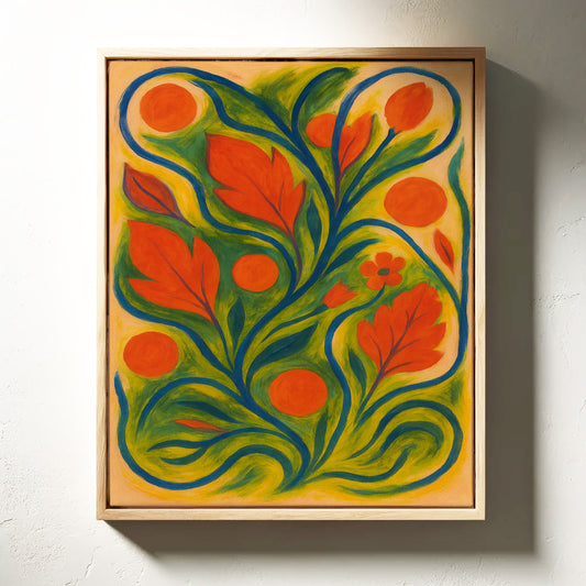 Sun Garden in Wild Motion