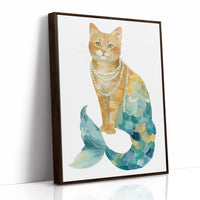 Emerald Tides and Feline Grace