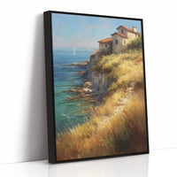 Mediterranean Cliffs Catch Summer Light