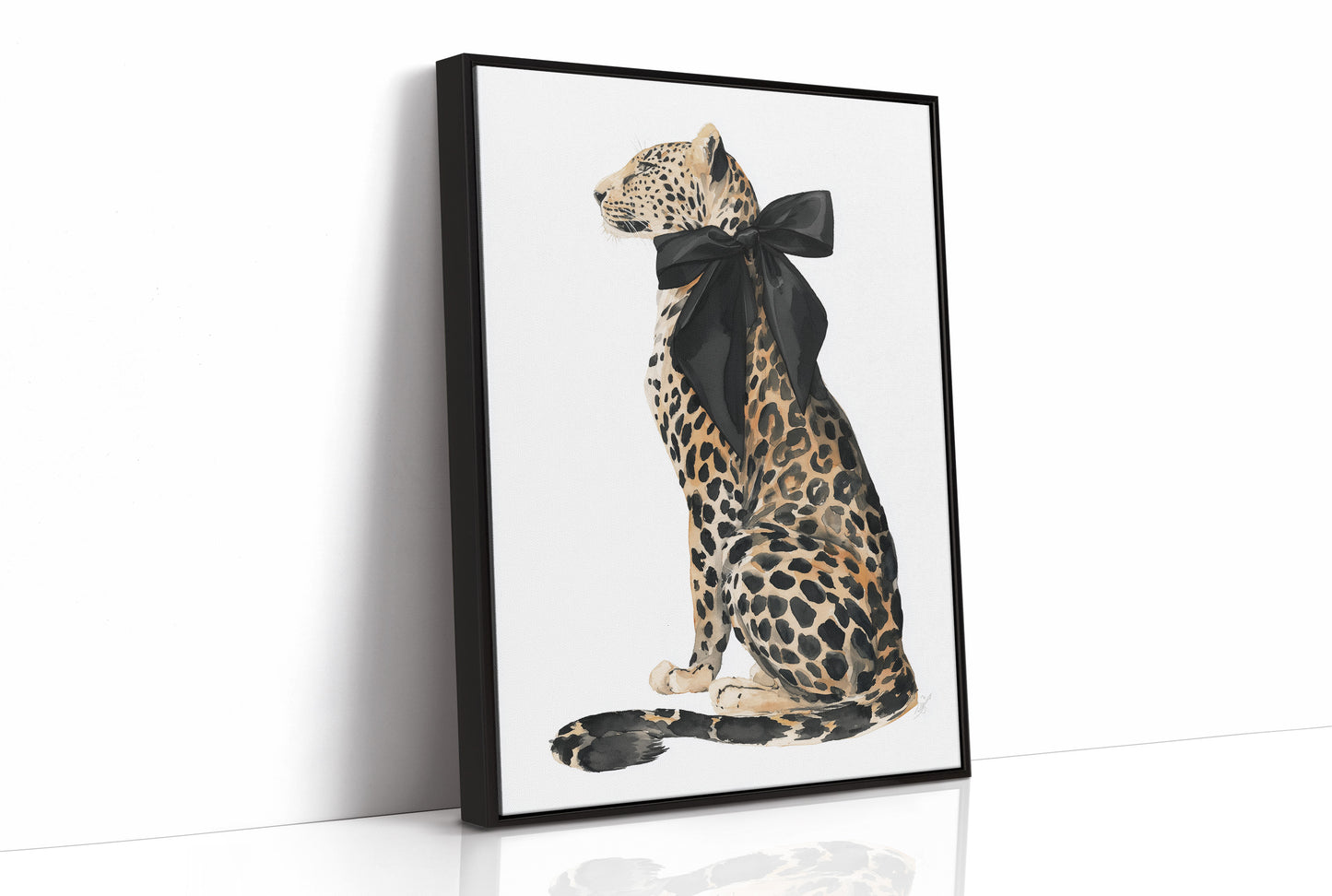 Painted Leopard, Bow Included