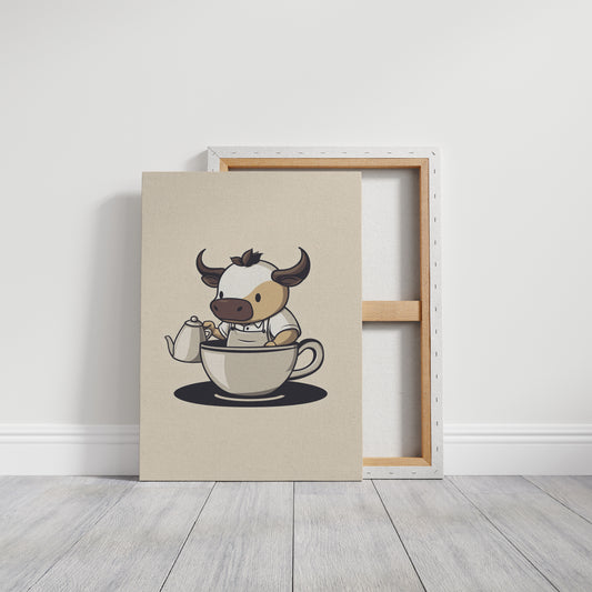 Teacup Barista Makes Morning Magic