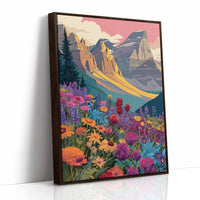 When Mountains Kiss the Meadow