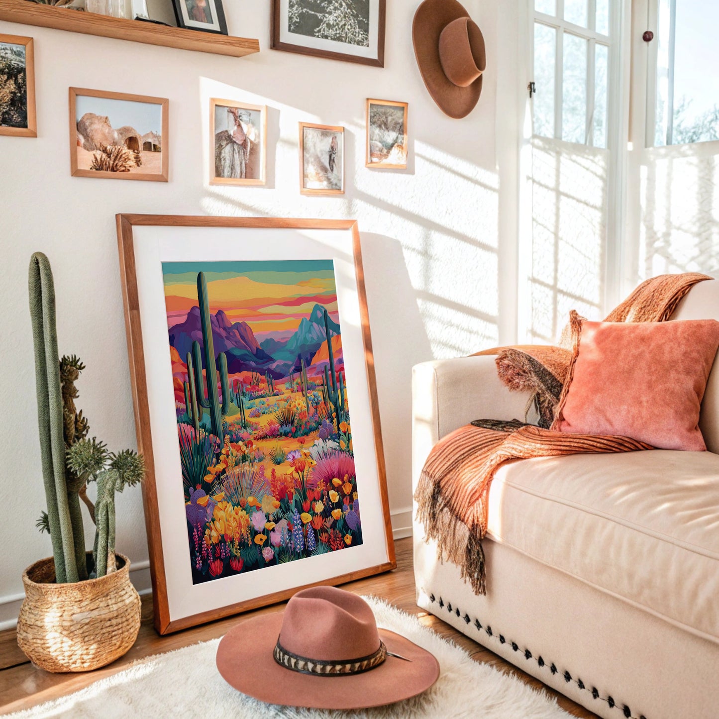 Wildflowers Paint The Desert Rainbow