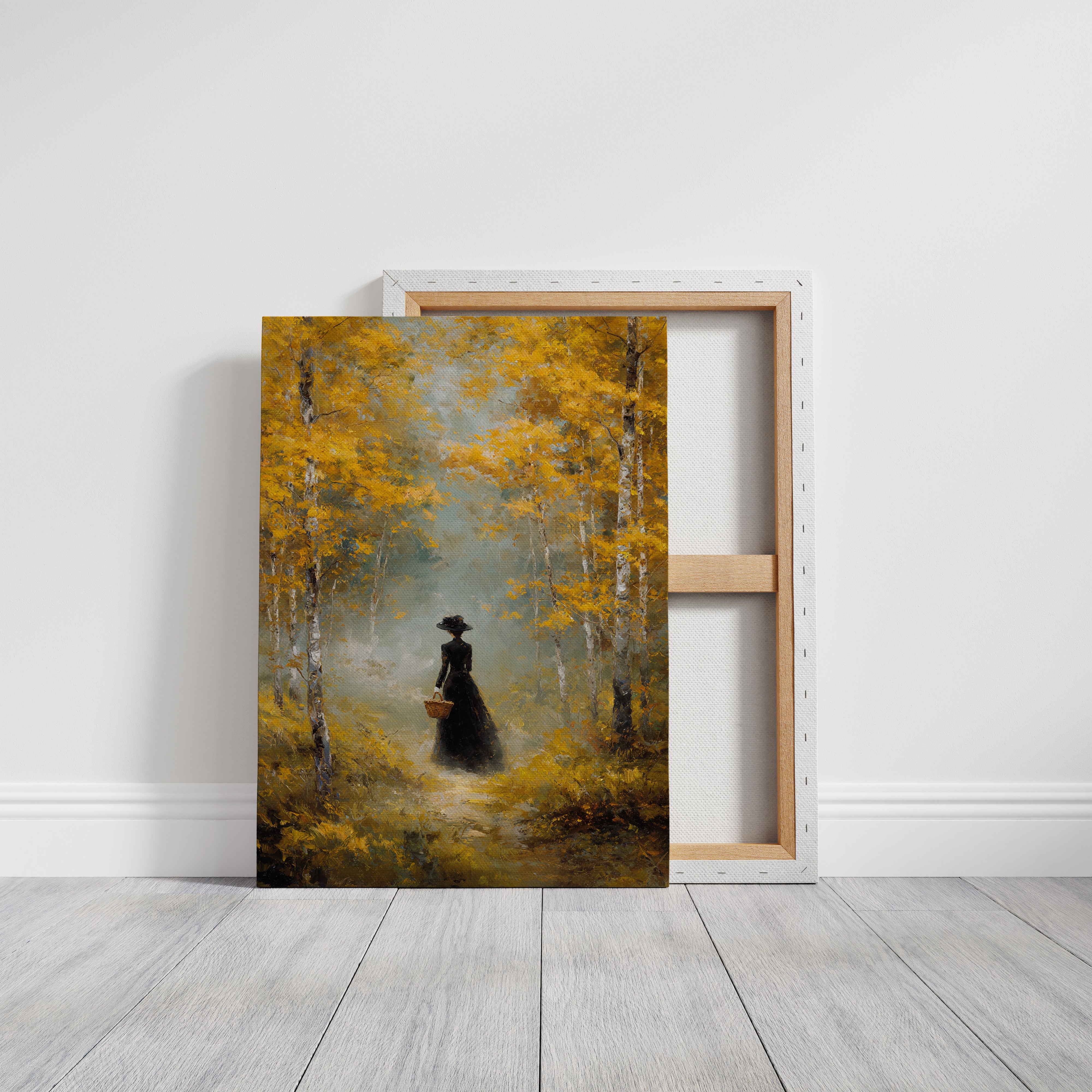 Autumn Path Leads Her Onward