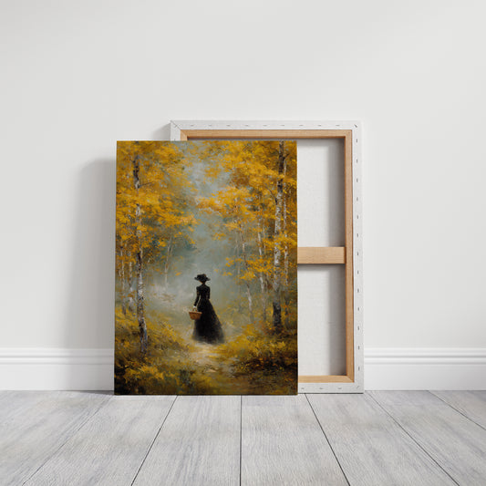 Autumn Path Leads Her Onward