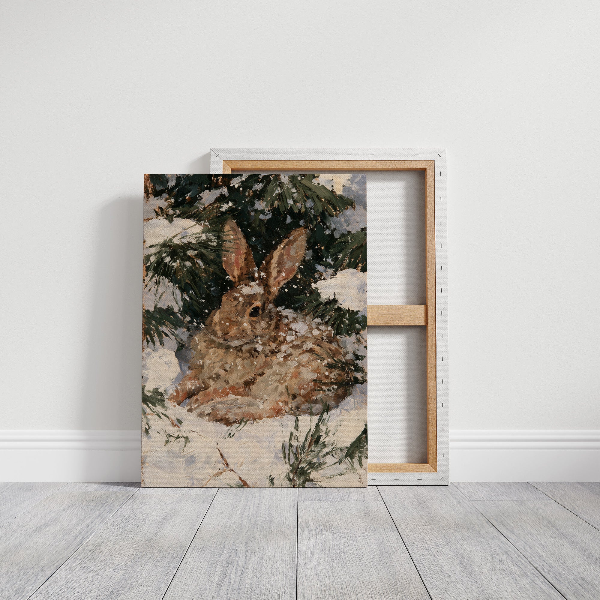 Winter Rabbit Hideaway