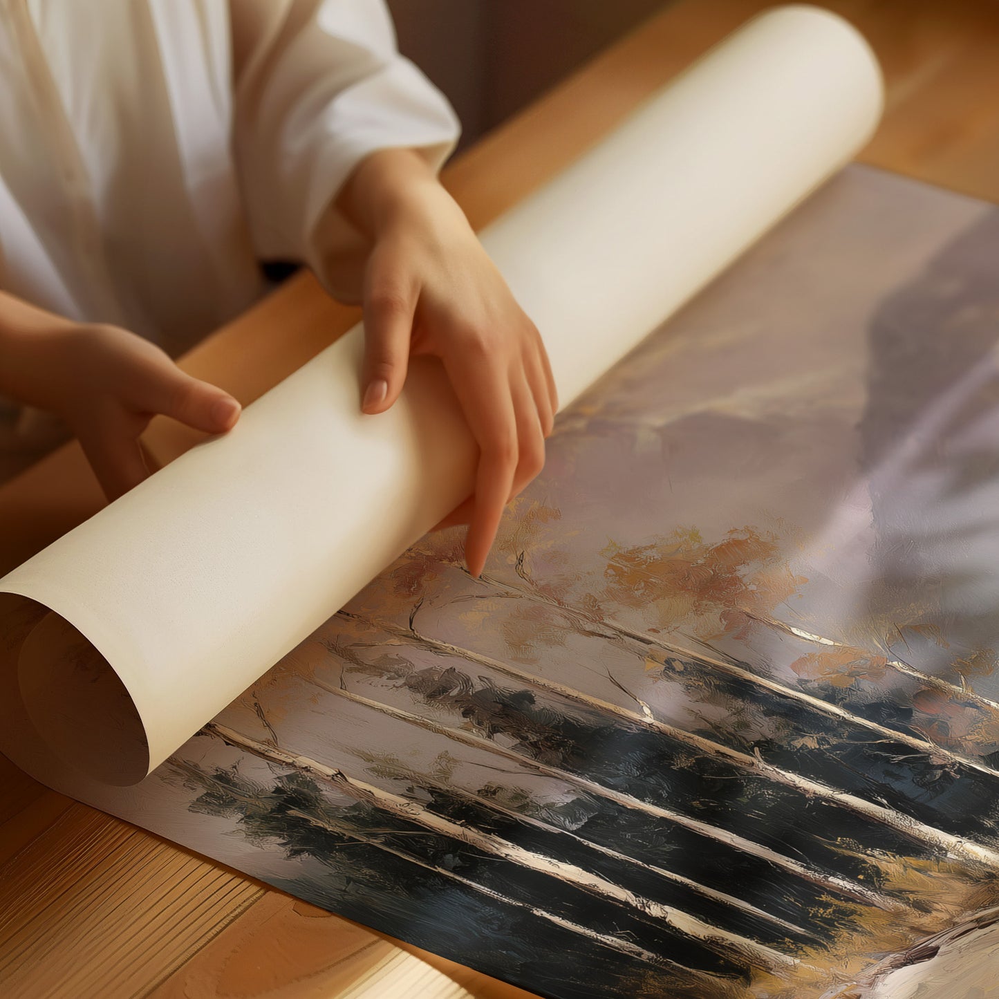 Aspen Tales Meet Winter's Glow