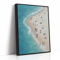 Tiny Figures Dance With Tides