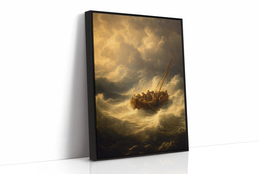 Sailors Brave The Tempest's Fury