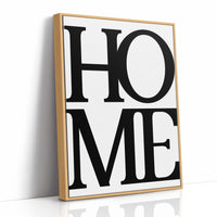 Bold Serif Home Typography Print