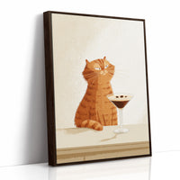 A Sip of Feline Indulgence