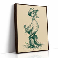 A Duck in Cowboy Boots
