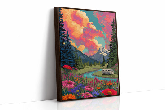 Journey Through Blossoms and Peaks