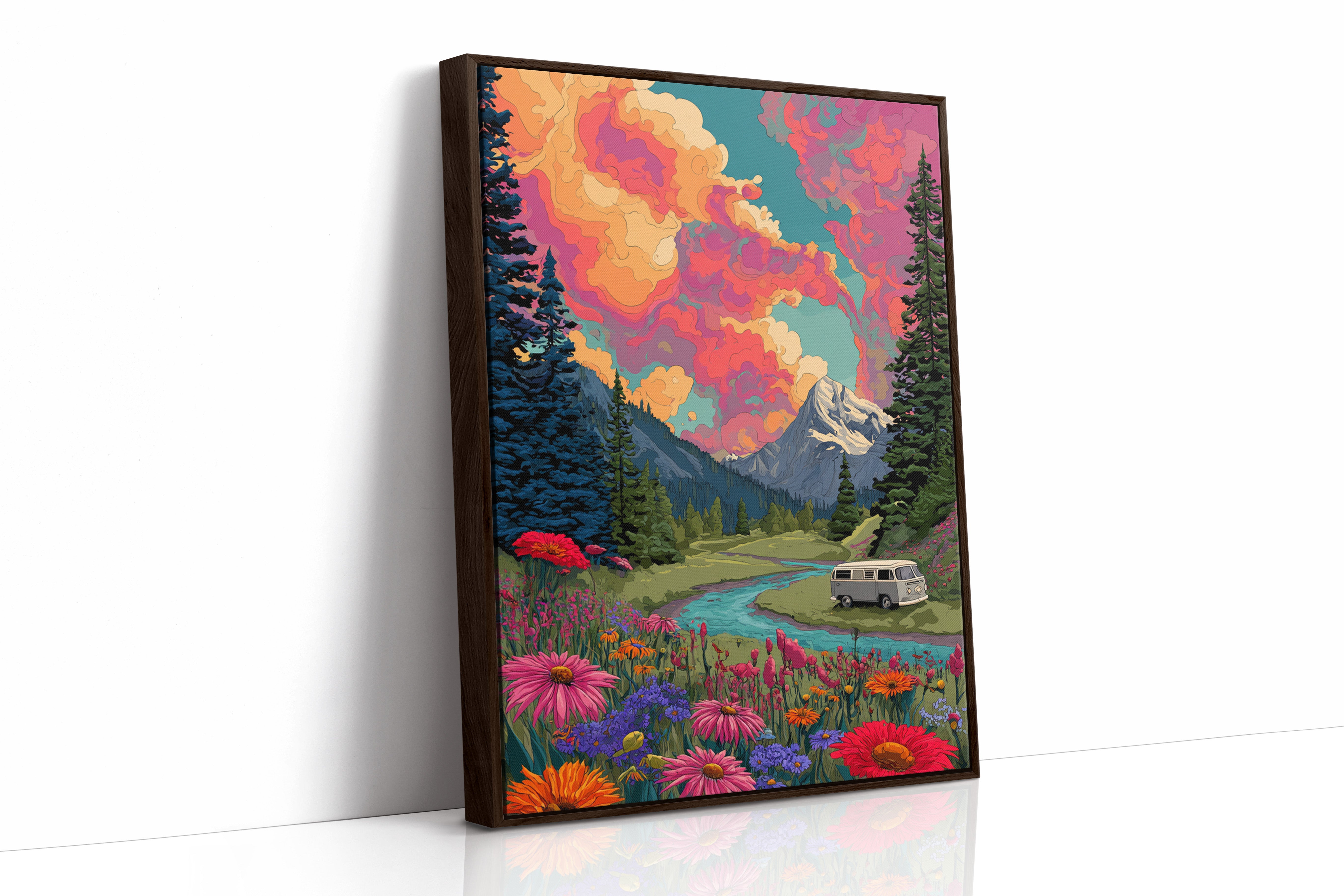 Journey Through Blossoms and Peaks