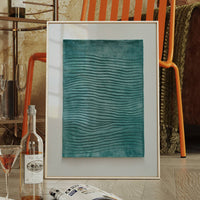 Tidal Rhythms In Seafoam Green