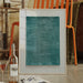 Tidal Rhythms In Seafoam Green