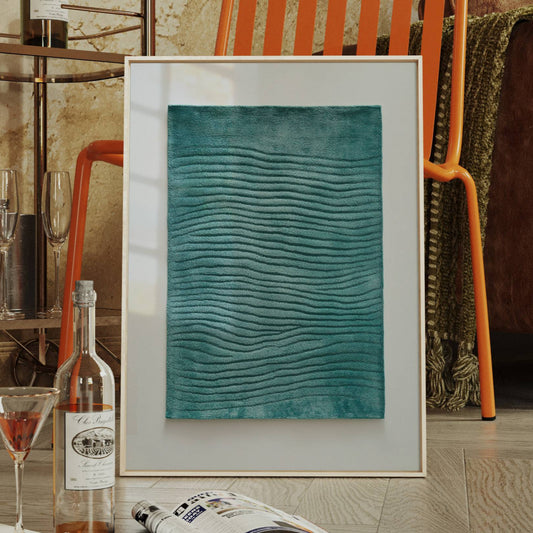 Tidal Rhythms In Seafoam Green