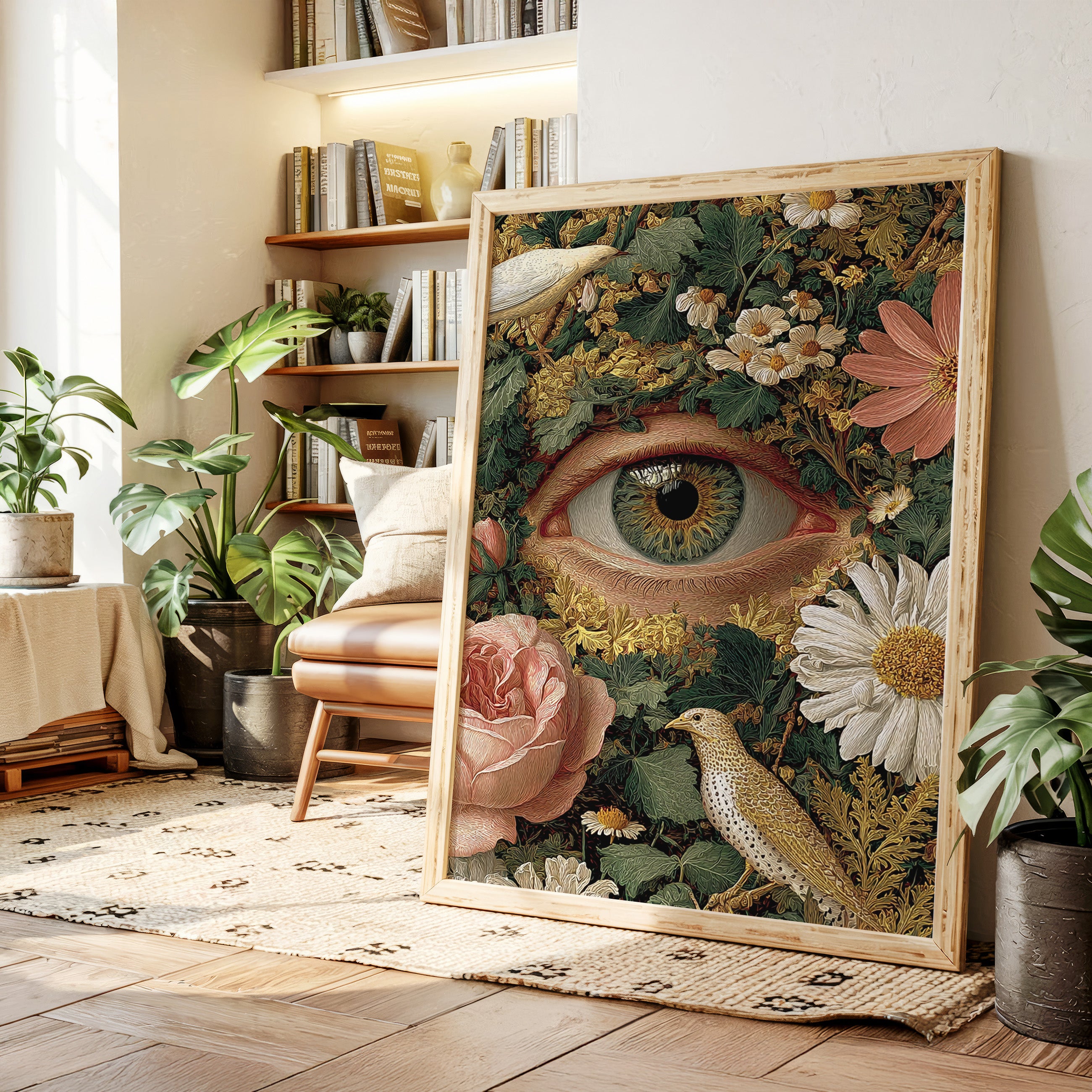 The Eye Beneath Nature's Veil