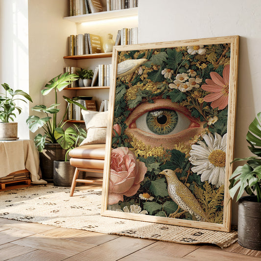 The Eye Beneath Nature's Veil