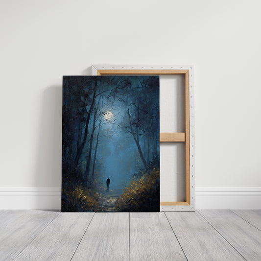 Moonlit Path Calls Through Trees