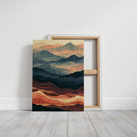 Dusk to Ember in Marquetry