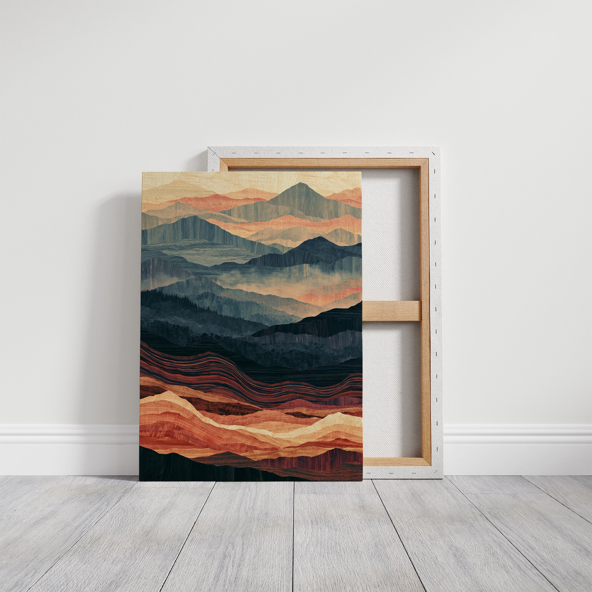 Dusk to Ember in Marquetry