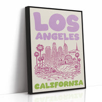 Los Angeles, Bubble Letter Skyline