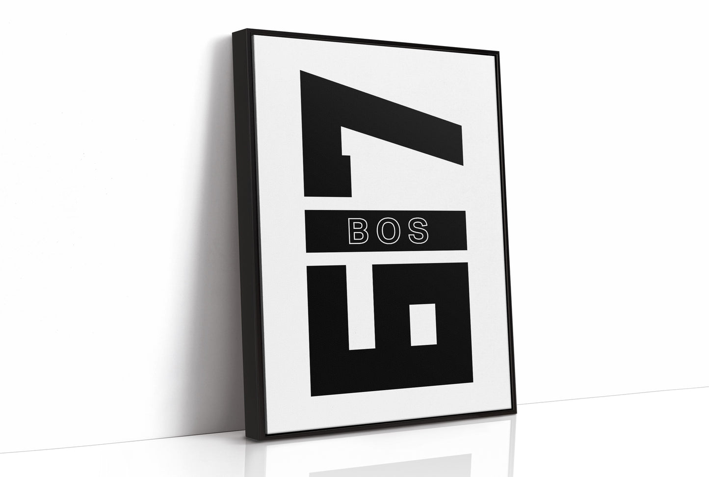 Angular Lines Over BOS