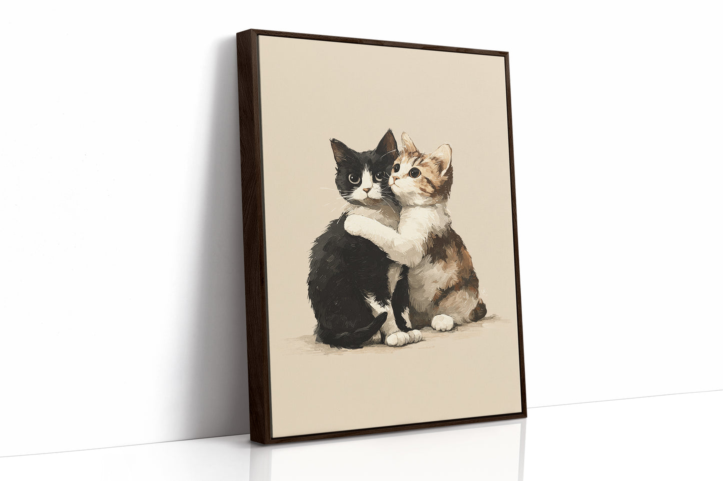 Paws Tangle in Gentle Affection