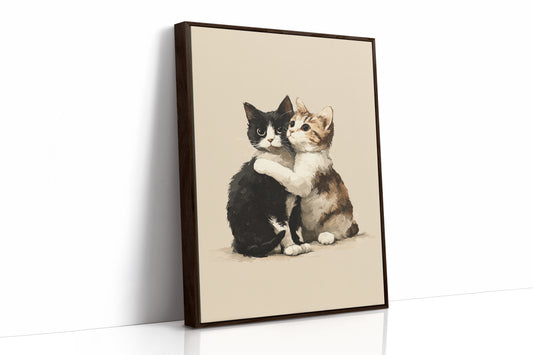 Paws Tangle in Gentle Affection