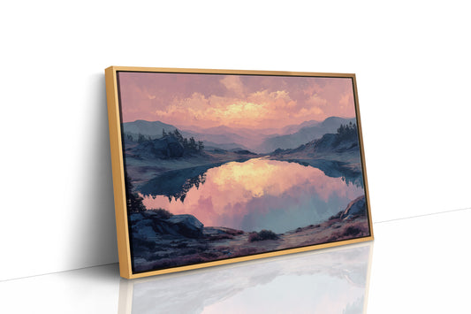 Alpine Lake at Daybreak