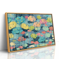 Poppy Pond, Impressionist Rainbow