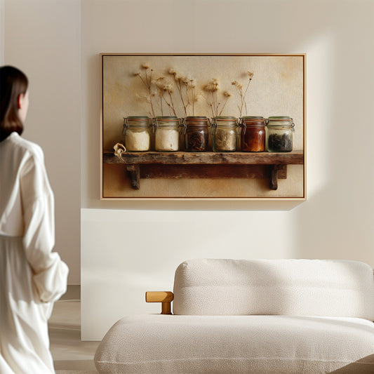 Treasures of the Rustic Shelf