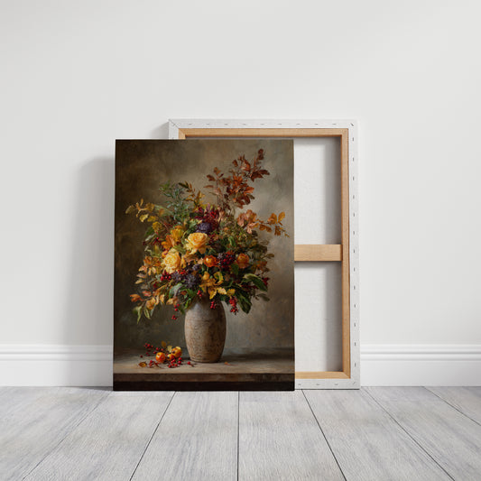 Autumn Roses Paint October's Symphony
