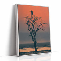 Vulture at Dusk's Edge