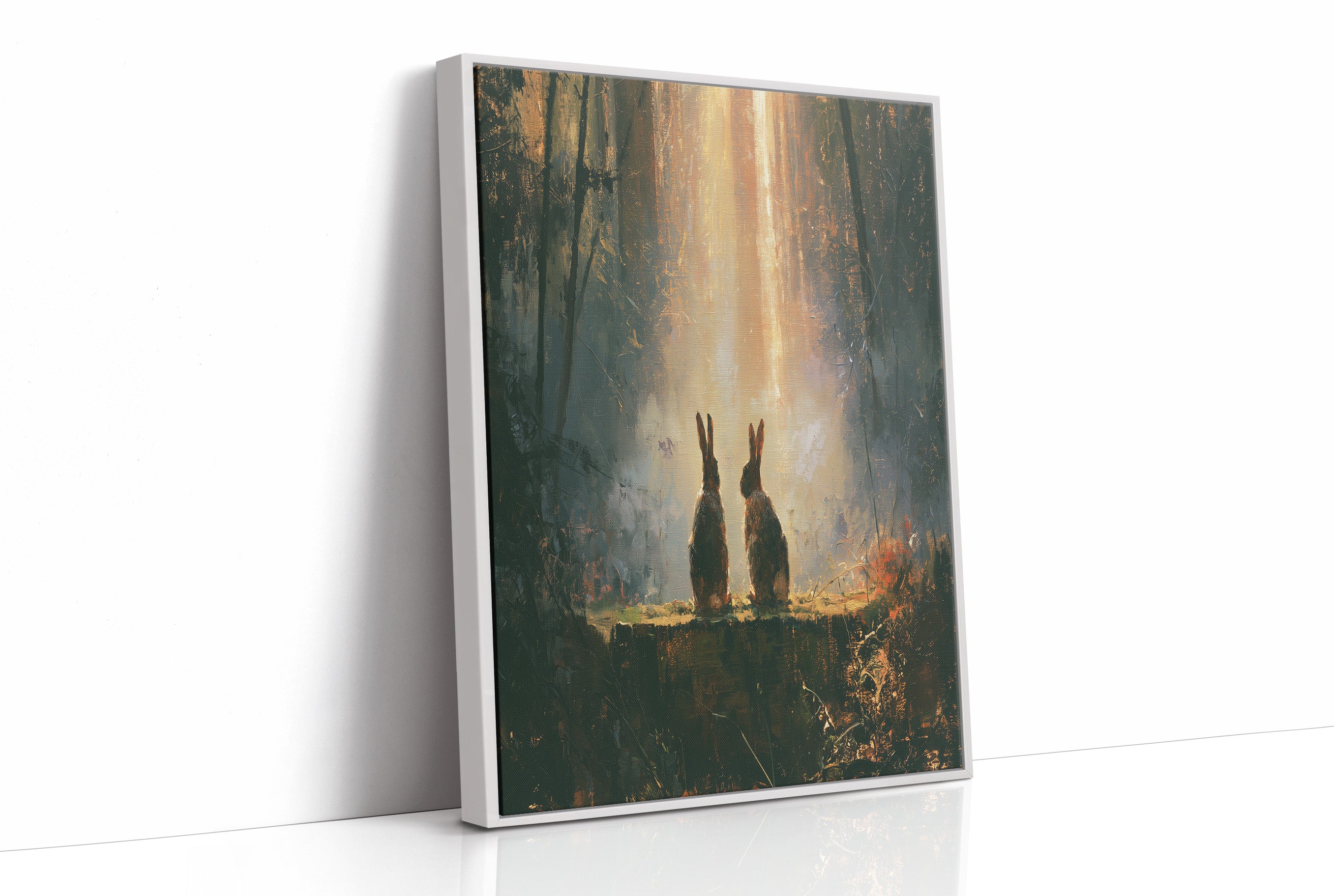 Woodland Wonder: Divine Rabbits