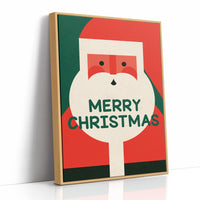Merry Christmas Santa Face