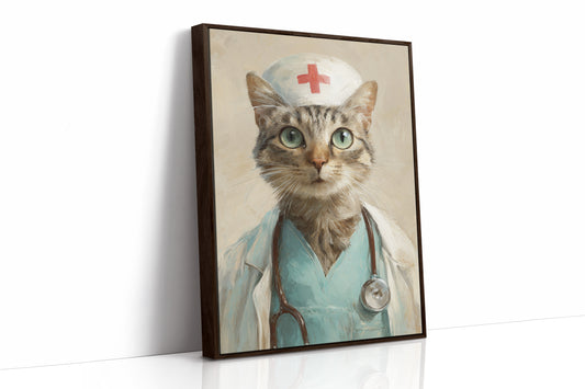 A Feline Healer's Gentle Touch