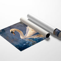 Elegant Voyager On Midnight Waters