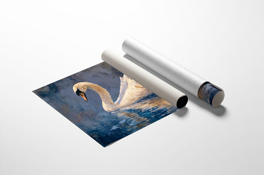 Elegant Voyager On Midnight Waters