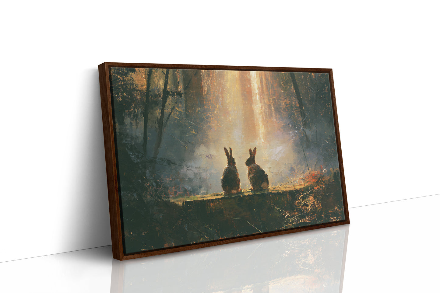 Two Rabbits, One Light