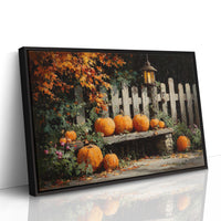 Harvest Glow Beneath Autumn Leaves