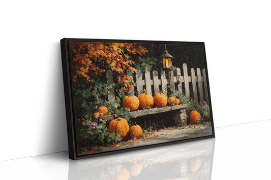 Harvest Glow Beneath Autumn Leaves