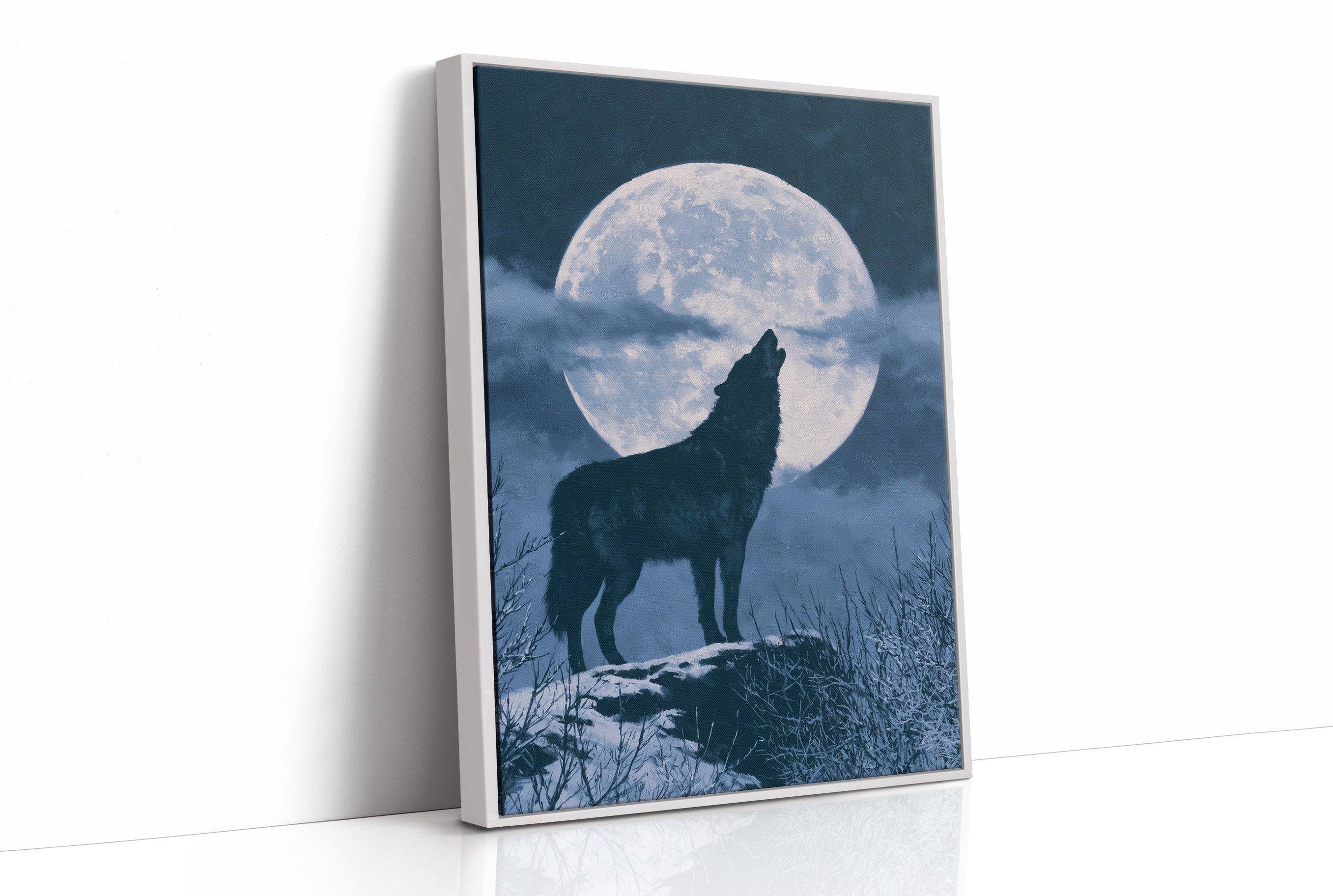 Howl Beneath the Full Moon