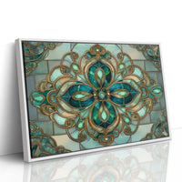 Cast in Gold and Teal