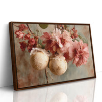 Camellias and Lace-Trimmed Gold