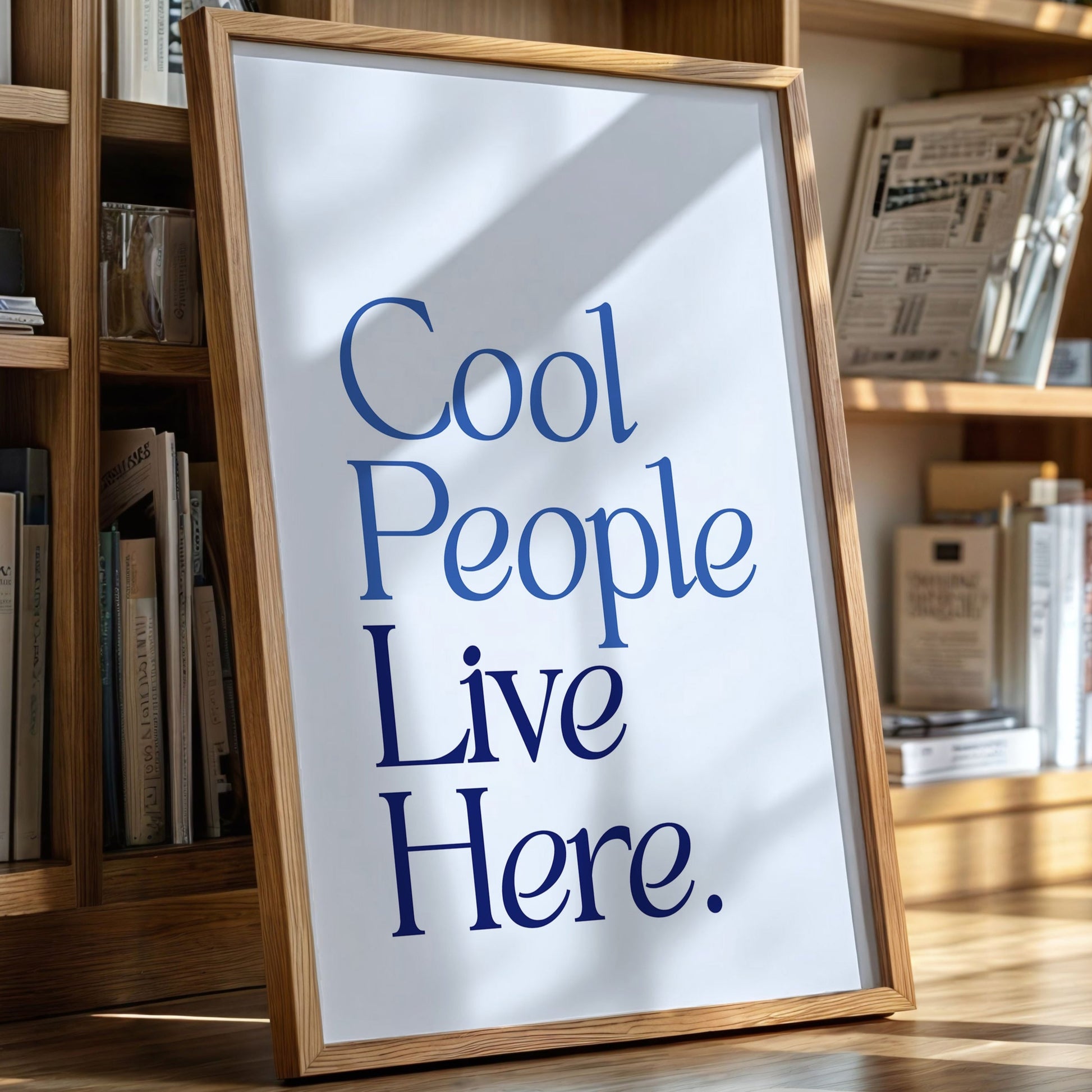 Blue Letters Dance Their Truth