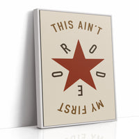 Rodeo Star Western Quote Print